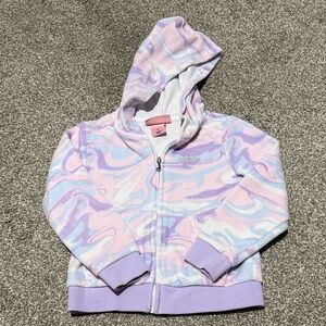 Juicy Couture Kids Swirl Pattern Joggers - Purple and Pink